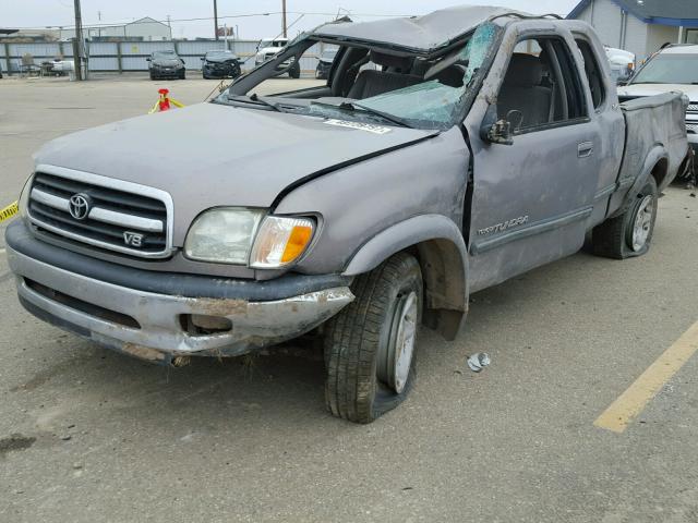 5TBBT44171S130777 - 2001 TOYOTA TUNDRA ACC SILVER photo 2