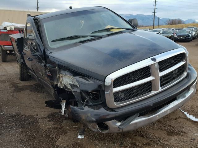 3D7KU28683G728981 - 2003 DODGE RAM 2500 S BLACK photo 1