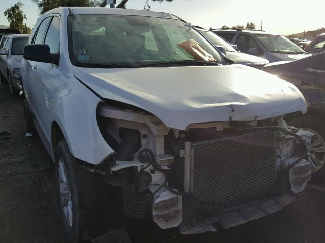 1GNALBEK3DZ103746 - 2013 CHEVROLET EQUINOX LS WHITE photo 1