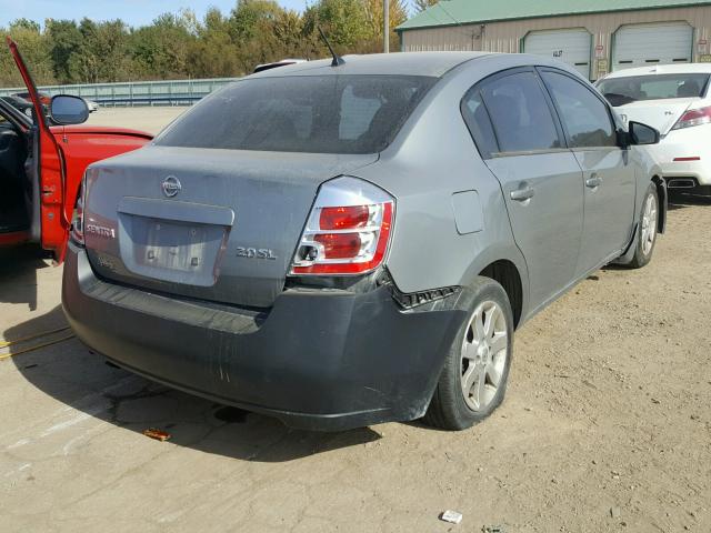 3N1AB61E27L614110 - 2007 NISSAN SENTRA 2.0 SILVER photo 4