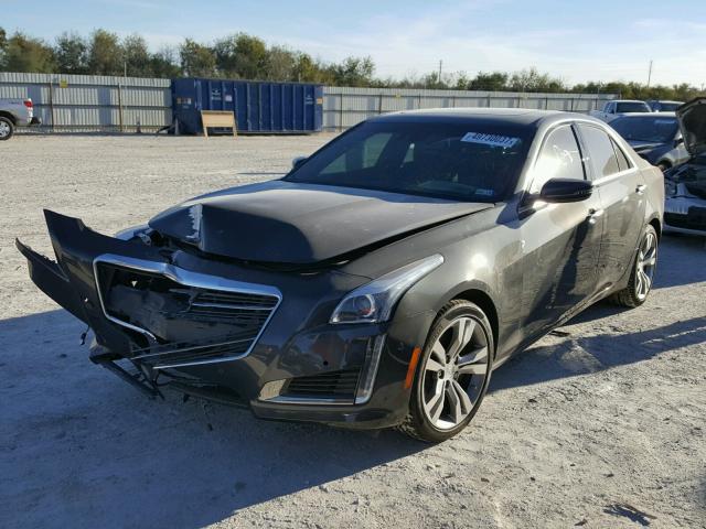 1G6AV5S83G0194493 - 2016 CADILLAC CTS VSPORT GRAY photo 2