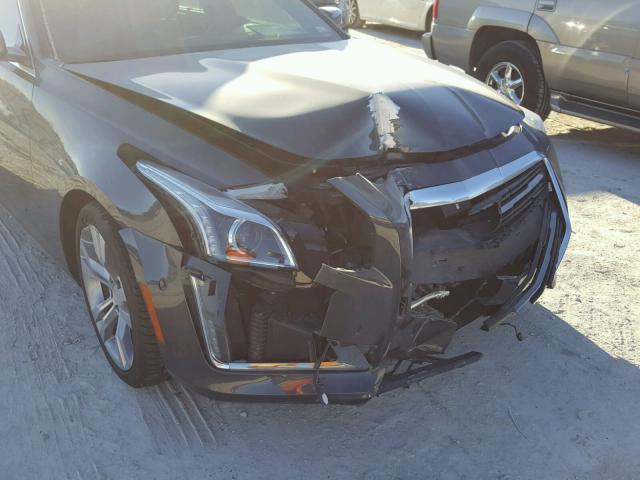 1G6AV5S83G0194493 - 2016 CADILLAC CTS VSPORT GRAY photo 9