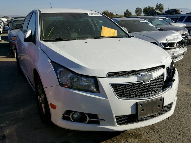 1G1PH5SC2C7183062 - 2012 CHEVROLET CRUZE LTZ WHITE photo 1