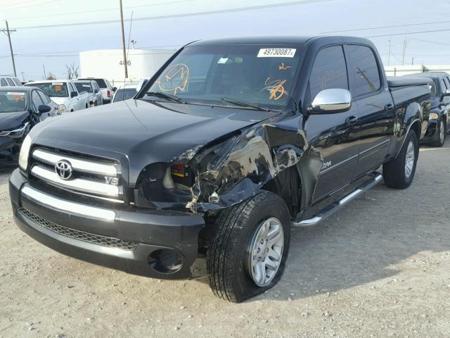 5TBET34146S546297 - 2006 TOYOTA TUNDRA DOU BLACK photo 2