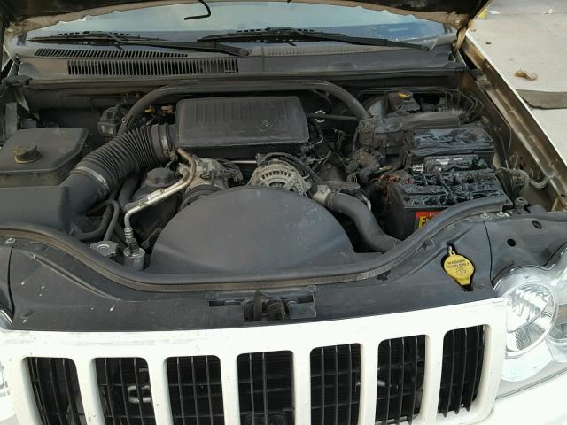 1J4HR48N86C101885 - 2006 JEEP GRAND CHER WHITE photo 7