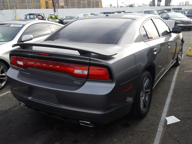 2C3CDXCT1CH144449 - 2012 DODGE CHARGER R/ GRAY photo 4