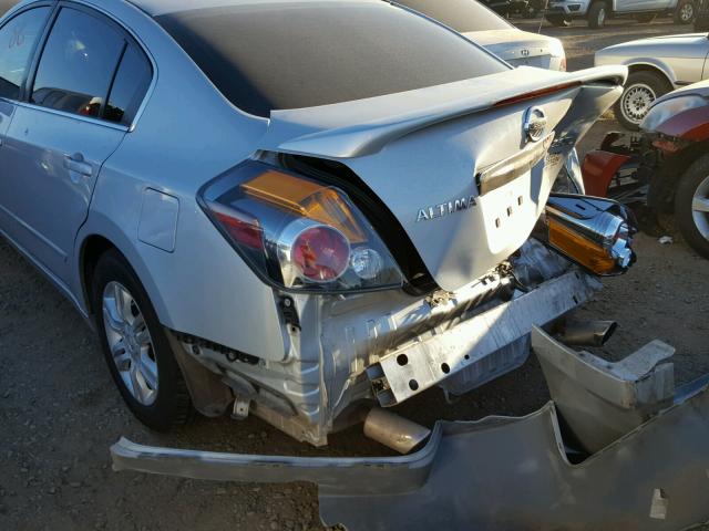 1N4AL2AP6BN465767 - 2011 NISSAN ALTIMA BAS SILVER photo 9