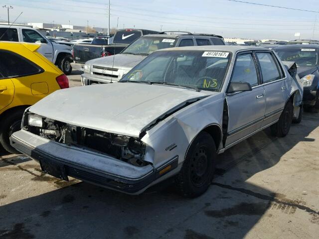 2G2AF19R0G9264432 - 1986 PONTIAC 6000 SILVER photo 2