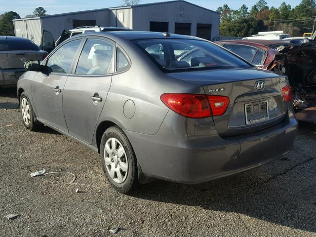 KMHDU46D68U555316 - 2008 HYUNDAI ELANTRA GL GRAY photo 3