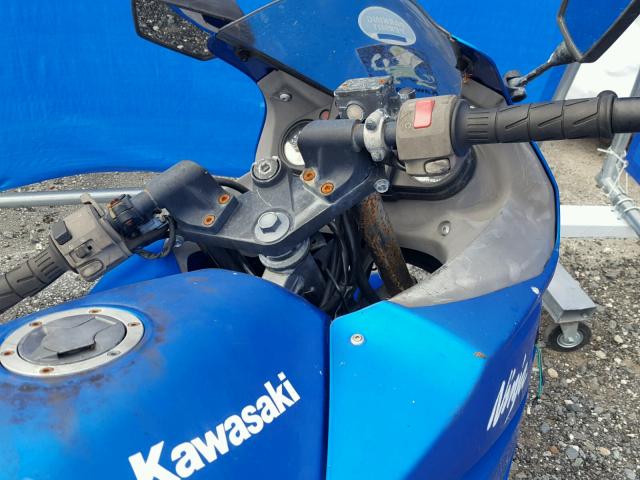 JKAEXMJ128DA06612 - 2008 KAWASAKI EX250 J BLUE photo 5