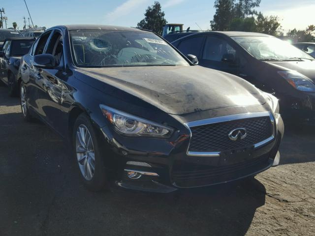 JN1BV7AP7FM336019 - 2015 INFINITI Q50 BASE BLACK photo 1