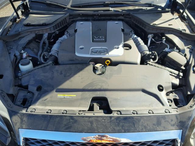 JN1BV7AP7FM336019 - 2015 INFINITI Q50 BASE BLACK photo 7