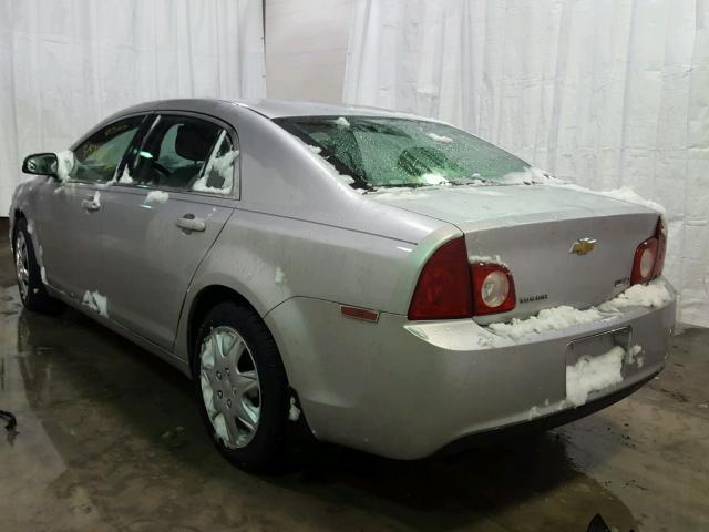 1G1ZA5E08A4102336 - 2010 CHEVROLET MALIBU LS GRAY photo 3