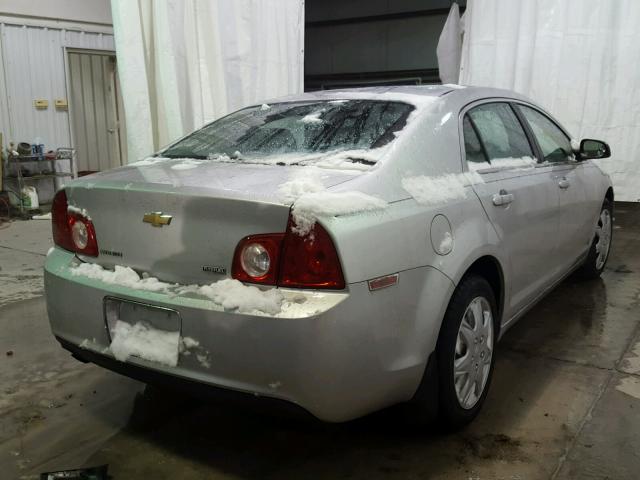 1G1ZA5E08A4102336 - 2010 CHEVROLET MALIBU LS Մոխրագույն լուսանկար 4