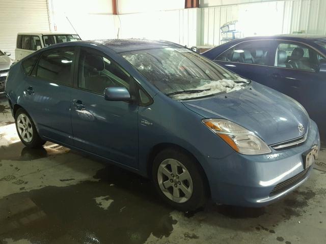 JTDKB20U087818171 - 2008 TOYOTA PRIUS BLUE photo 1