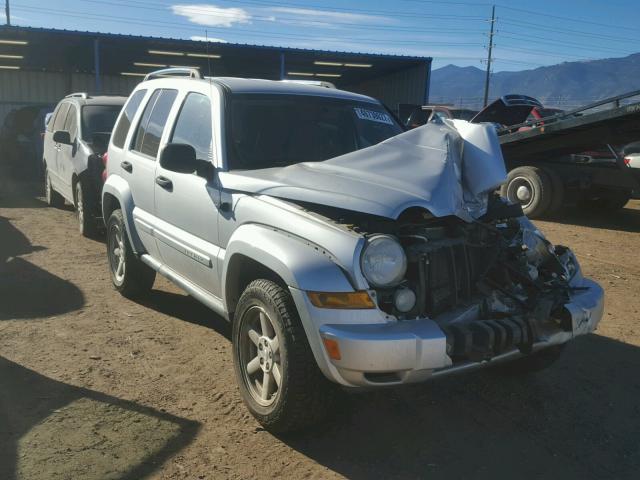 1J4GL58KX7W647743 - 2007 JEEP LIBERTY LI SILVER photo 1