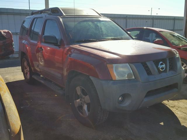 5N1AN08U08C530360 - 2008 NISSAN XTERRA OFF MAROON photo 1