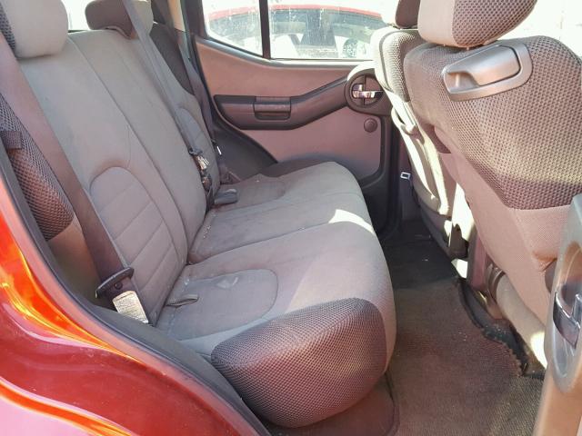 5N1AN08U08C530360 - 2008 NISSAN XTERRA OFF MAROON photo 6