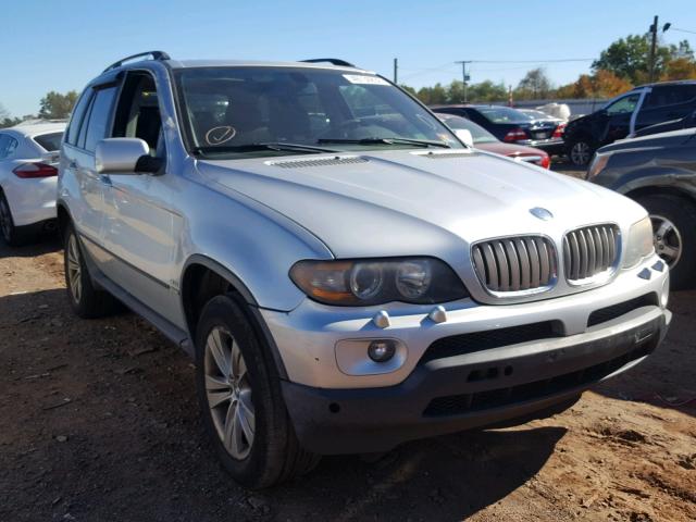 5UXFB53544LV07253 - 2004 BMW X5 4.4I SILVER photo 1