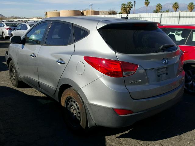 KM8JU3AC3AU016086 - 2010 HYUNDAI TUCSON GLS GRAY photo 3