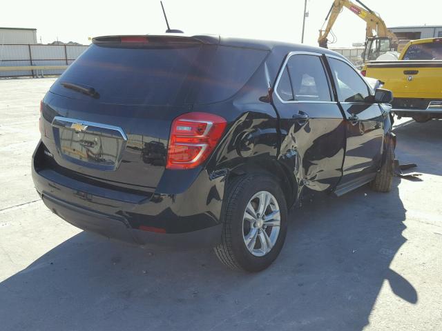 2GNALBEK0H1579791 - 2017 CHEVROLET EQUINOX LS BLACK photo 4