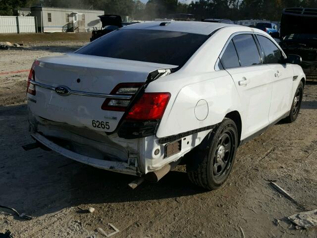 1FAHP2MK1FG149125 - 2015 FORD TAURUS POL WHITE photo 4