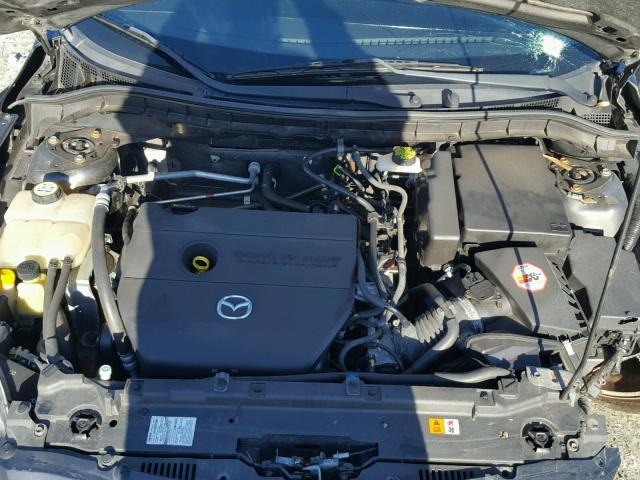 JM1BL1S50A1152130 - 2010 MAZDA 3 S GRAY photo 7