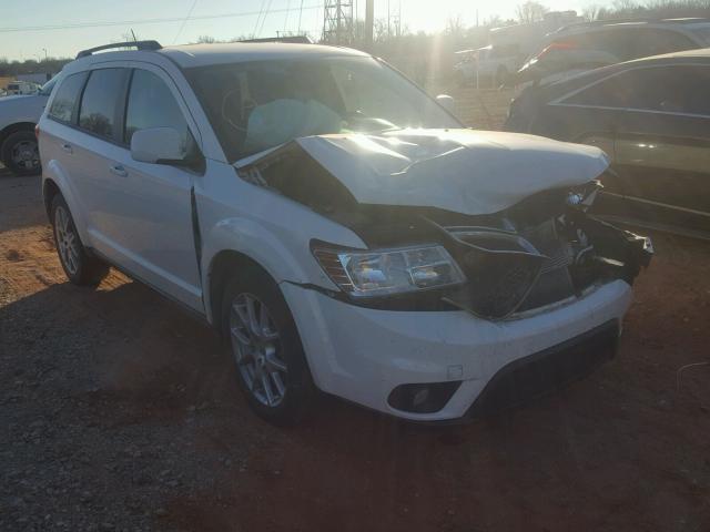 3C4PDCBG2GT121155 - 2016 DODGE JOURNEY SX WHITE photo 1