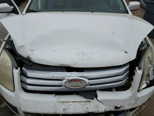 3FAHP07176R165250 - 2006 FORD FUSION SE WHITE photo 7