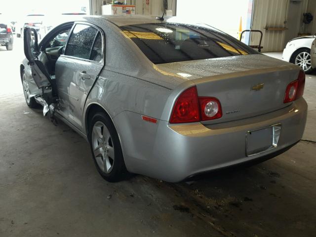 1G1ZB5E14BF333598 - 2011 CHEVROLET MALIBU LS SILVER photo 3