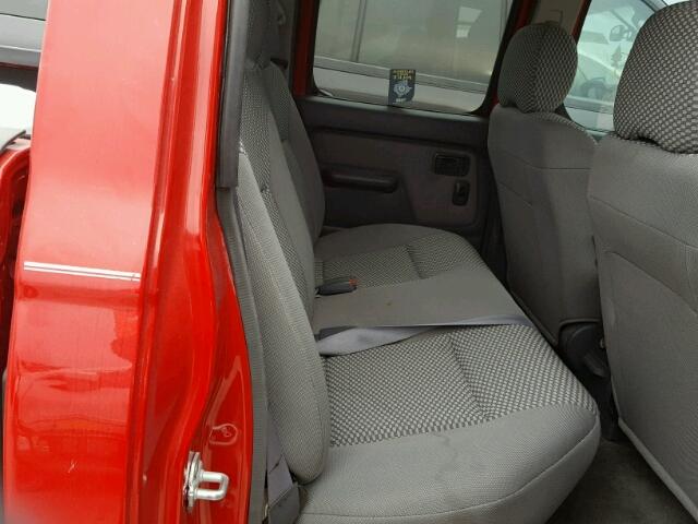 1N6ED27T63C408914 - 2003 NISSAN FRONTIER C RED photo 6