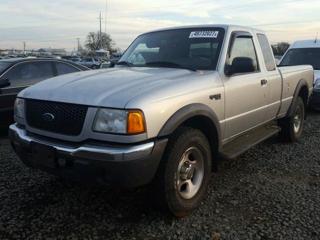 1FTZR45E82PA87570 - 2002 FORD RANGER SUP SILVER photo 2