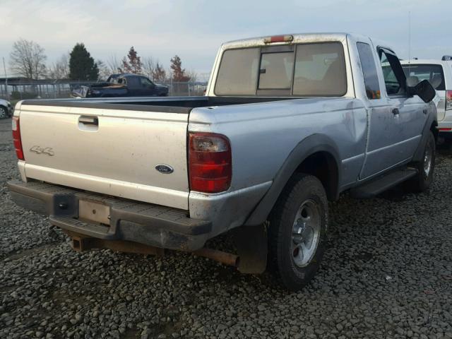 1FTZR45E82PA87570 - 2002 FORD RANGER SUP SILVER photo 4