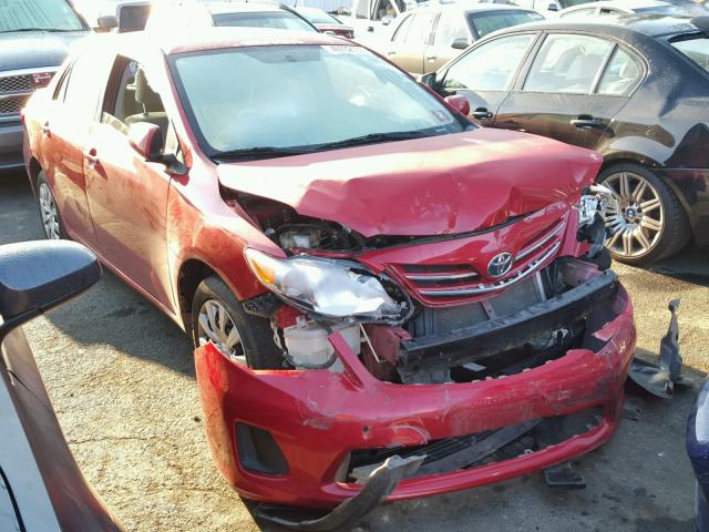 5YFBU4EE2DP180697 - 2013 TOYOTA COROLLA BA RED photo 1