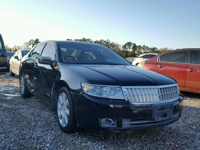 3LNHM26T88R660752 - 2008 LINCOLN MKZ BLACK photo 1