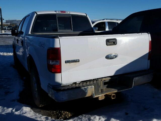 1FTPW14VX8KB86929 - 2008 FORD F150 SUPER WHITE photo 3