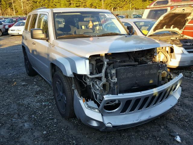 1J4NF1GB9AD640438 - 2010 JEEP PATRIOT SP SILVER photo 1