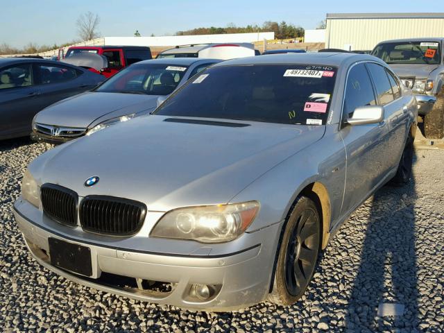 WBAHL83536DT05460 - 2006 BMW 750 I SILVER photo 2