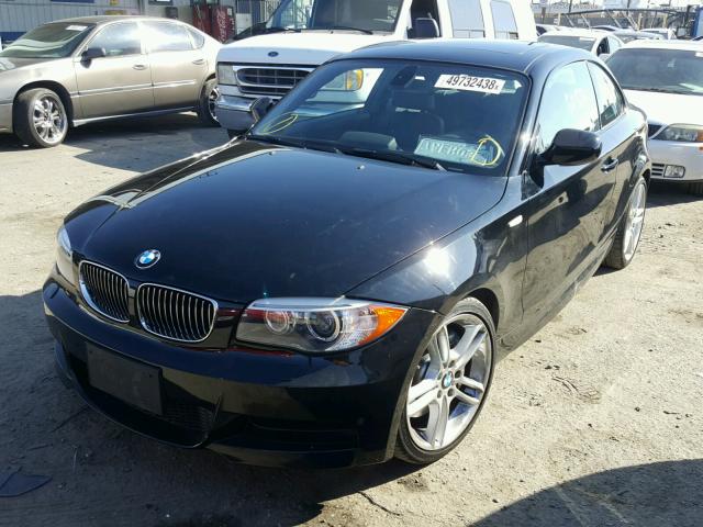 WBAUC9C52DVU41915 - 2013 BMW 135 I BLACK photo 2