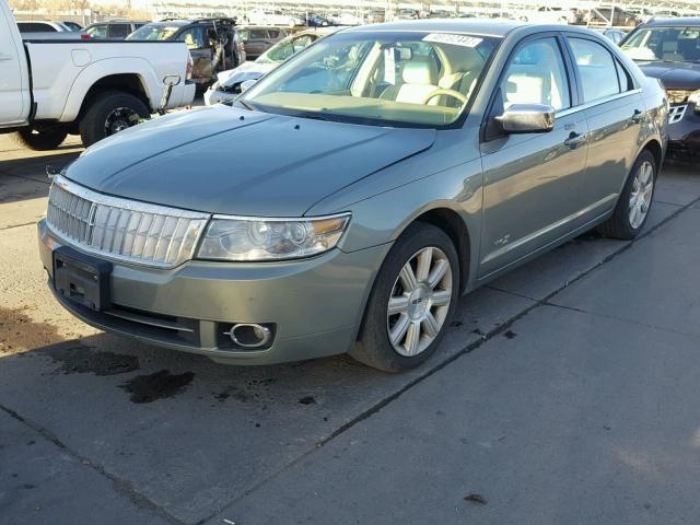 3LNHM28T18R646348 - 2008 LINCOLN MKZ GRAY photo 2