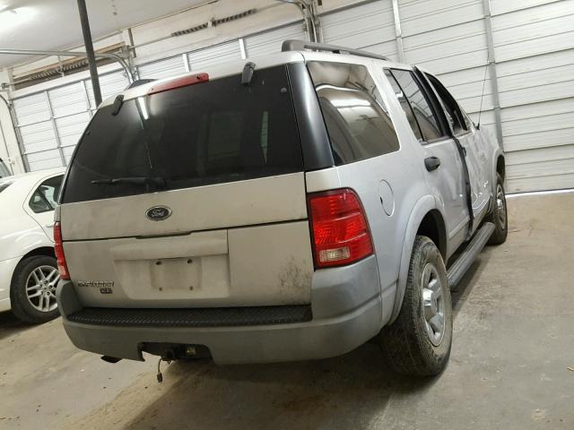 1FMZU72E32UA74047 - 2002 FORD EXPLORER X SILVER photo 4