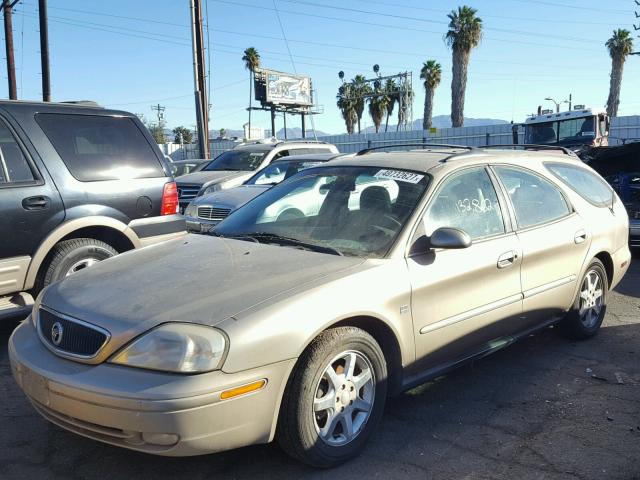 1MEFM59S2YA625228 - 2000 MERCURY SABLE LS P GOLD photo 2