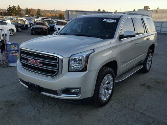 1GKS1AKCXGR382194 - 2016 GMC YUKON SLE CREAM photo 2