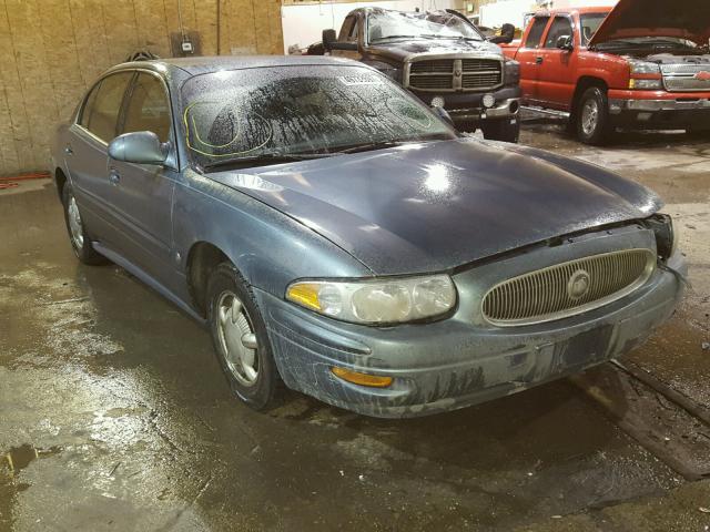 1G4HP54K0Y4142517 - 2000 BUICK LESABRE CU BLUE photo 1