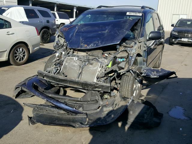 5TDZA23C36S557500 - 2006 TOYOTA SIENNA CE BLUE photo 2