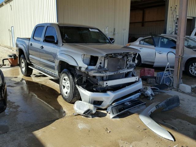 5TFJX4GN6CX012898 - 2012 TOYOTA TACOMA DOU SILVER photo 1