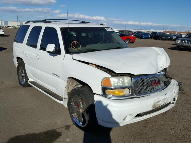 1GKEK63U52J288259 - 2002 GMC DENALI WHITE photo 1