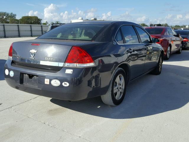 2G1WB58N289201815 - 2008 CHEVROLET IMPALA LS CHARCOAL photo 4