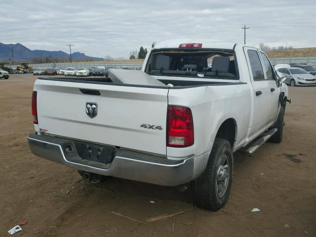 3C6TR5CT1EG154989 - 2014 RAM 2500 ST WHITE photo 4