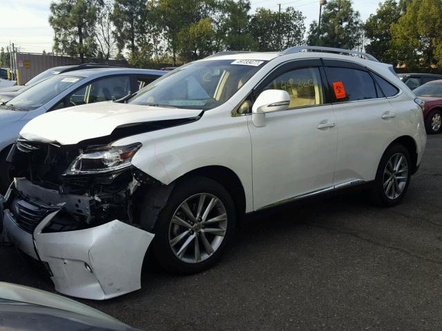 JTJBC1BA4E2069553 - 2014 LEXUS RX 450 WHITE photo 2